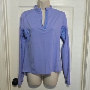 Women's Light Purple Long Sleeve Top